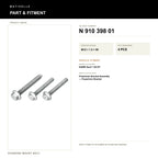Dogbone Mount Bolt - product information