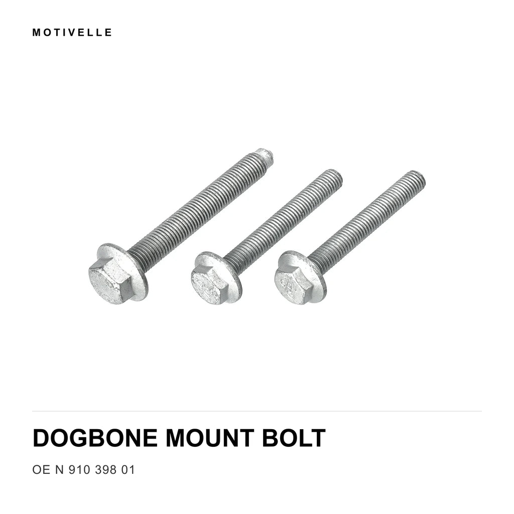 VW Audi EA888 Gen2 1.8/2.0T Dogbone Mount Bolt N 910 398 01 M12x1.5x90