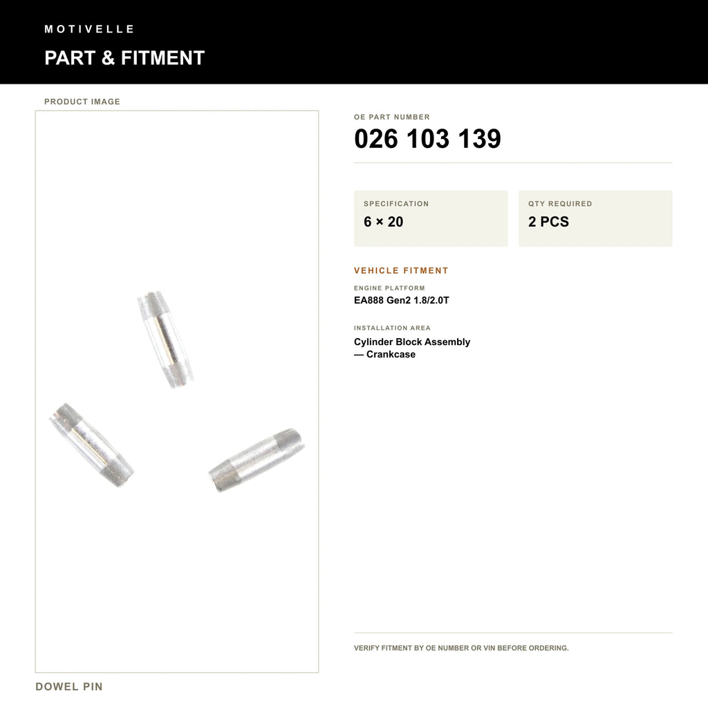 Dowel Pin - product information
