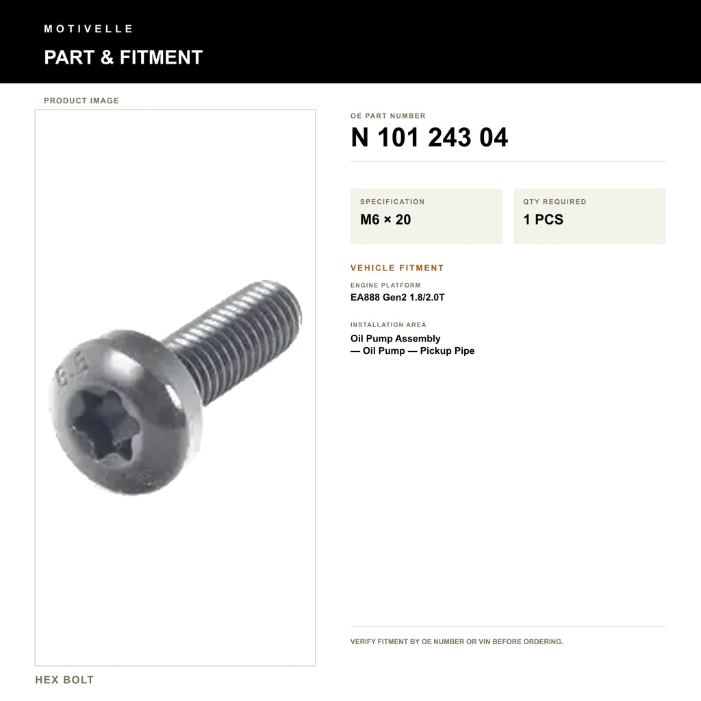 Hex Bolt - product information