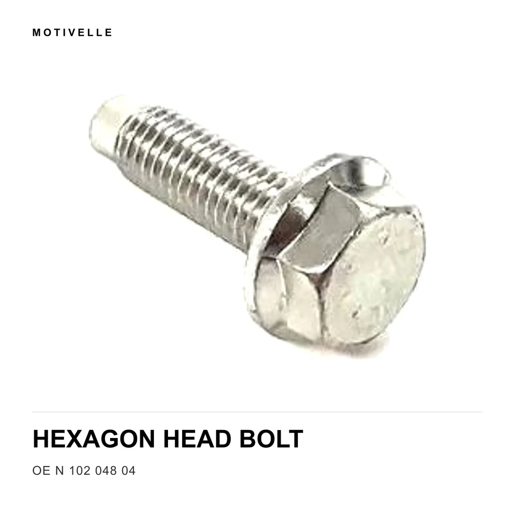 VW Audi EA888 Gen2 1.8/2.0T Hexagon Head Bolt N 102 048 04 M10x35
