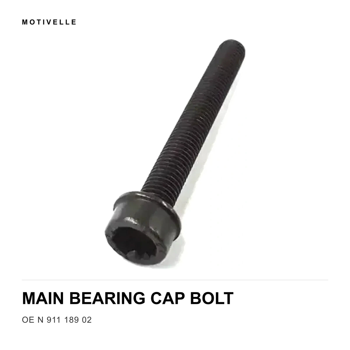 VW Audi EA888 Gen2 1.8/2.0T Main Bearing Cap Bolt N 911 189 02 M10x80