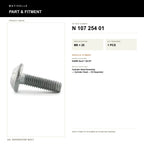 Oil Separator Bolt - product information