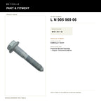 Shouldered Hex Bolt - product information