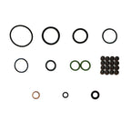 VW EA888 Gen2 Transverse Engine Overhaul Gasket & Seal Kit - small seals, O-rings and washers shown at true relative size